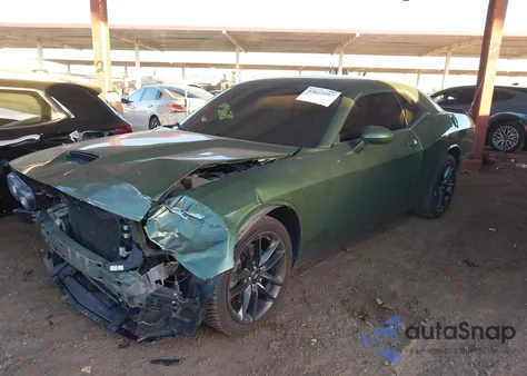 2021 Dodge Challenger Gt Awd from USA, damaged, VIN 2C3CDZKG7MH501716